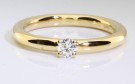 50-00382-1050 RING I GULT GULL MED ZIRKON thumbnail