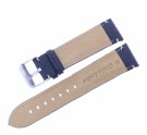 S38084 SORT REIM I KALVESKINN MED KROKODILLE OVERFLATE OG HVIT SØM - BREDDE: 22 MM thumbnail