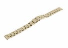 B37523 GULLFARGET LENKE MED POLERT OG MATT OVERFLATE - PASSER TIL LENKEFESTE: 12 MM thumbnail