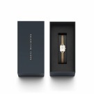 DW00100730 DANIEL WELLINGTON - QUADRO MINI - HVIT TALLSKIVE OG GULLFARGET KASSE MED ZIRKONER - 5,4 x 18,2 MM thumbnail