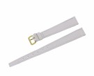 10-34 OFF WHITE SKINNREIM MED SLETT OVERFLATE - BREDDE: 12 MM thumbnail