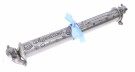1810 DÅPSATTEST RØR TIL PIKE OG GUTT -  TINNFINISH OVERFLATE - LENGDE:29 CM thumbnail