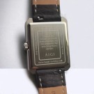 ÁIGI - BARENTSHAVET STÅL MED BLÅ TALLSKIVE OG STÅL LENKE - MÅL: 24 x 31 MM thumbnail