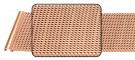 B45629 MESH ROSÉ LENKE 1,5 MM TYKK - BREDDE 18 MM thumbnail