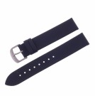 605R.01.18 SORT SKINNREIM MED SLETT OVERFLATE OG TITAN SPENNE - BREDDE: 18 MM thumbnail
