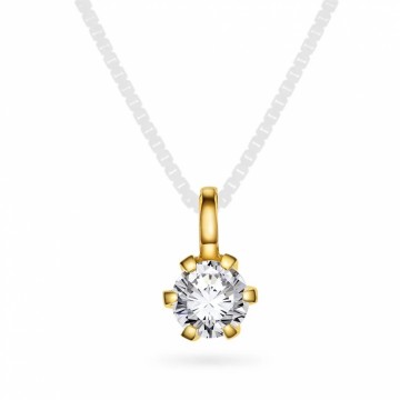N240614 GEMS BY GULLDIA - CONTESSA ANHENG I GULL MED 0,50 CT LAB DIAMANT