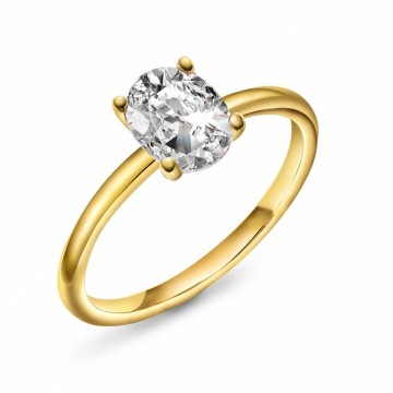 N240618 GEMS BY GULLDIA - EMPRESS RING I GULL MED 1,25 CT LAB DIAMANT